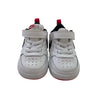 Nike Court Borough Low White & Black Glitter Sneakers - Size 4C