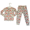 Hanna Andersson Ivory Dala Horse 2 Piece PJ Set - Size 3T