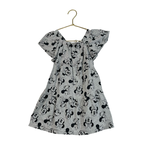 Baby Gap x Disney Gray & Black Minnie Mouse Dress - Size 4