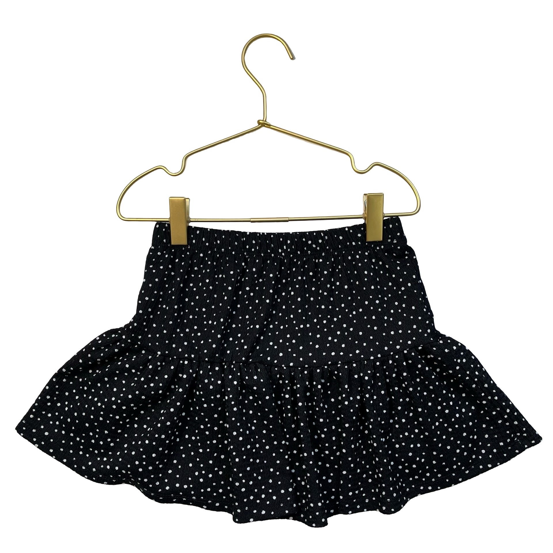 btween Black & White Dot Skirt - Size 5
