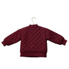 Volcom Dark Red Quilted Jacket - Size 18 Months