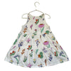 Stella McCartney White & Multi-Color Flower Print Dress - Size 6