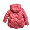 Catimini Faux-Fur Lined Coral Hooded Puffer Jacket - Size 6