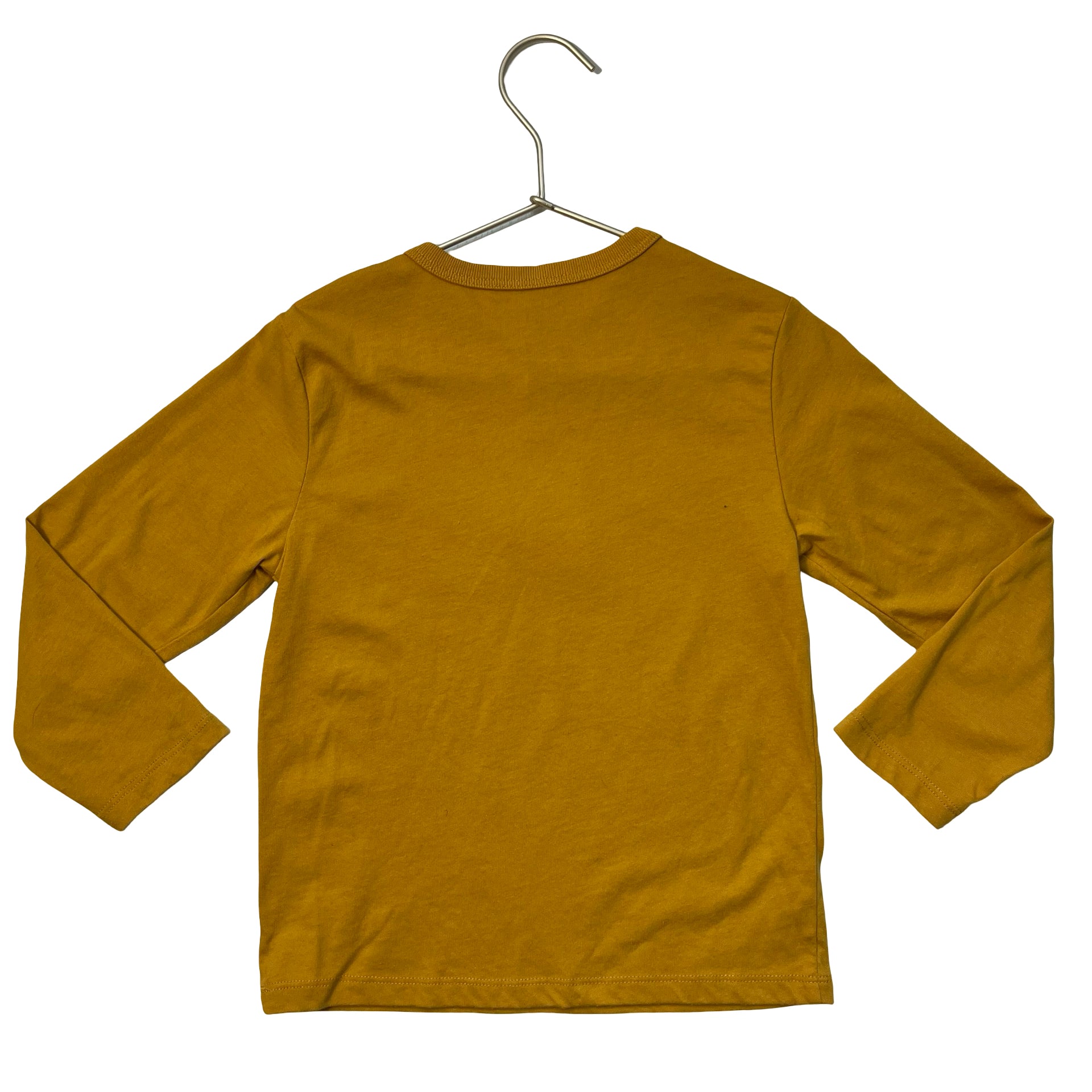Children's Place Yellow Turkey Graphic Thanksgiving Shirt - Size XS 4