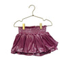 Lola & The Boys Pink Metallic Skort Skirt - Size 4