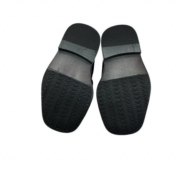 Tip Top Black Patent Tuxedo Shoes in Box - Size 5