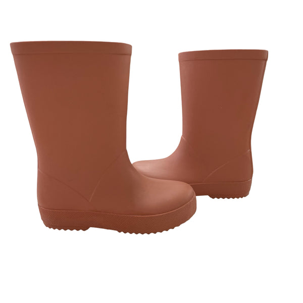 Zara Peach Rain Boots - Size 23 (7)