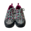 L.L.Bean Gray, Teal, Pink Trail Sneakers - Size 1Y Big Kid