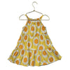 Hanna Andersson Yellow, Ivory & Orange Sunflower Sleeveless Dress - Size 3