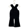 Baby Gap Black Velvet Overalls - Size 12-18 Mo