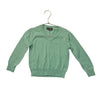 Leon Light Green V-Neck Cotton Sweater - Size 2Y
