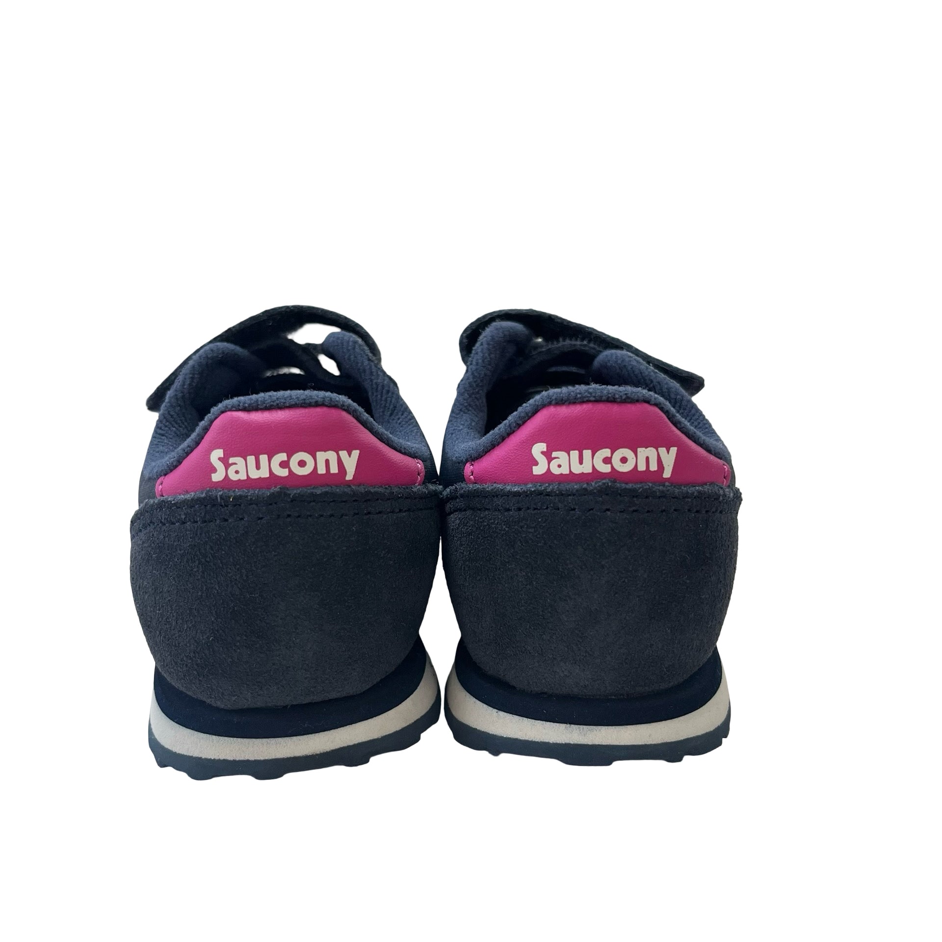 Saucony Jazz Navy & Pink Sneakers - Size 6.5