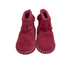 Minnetonka Pink Suede Soft-Sole Booties New in Box - Size 5