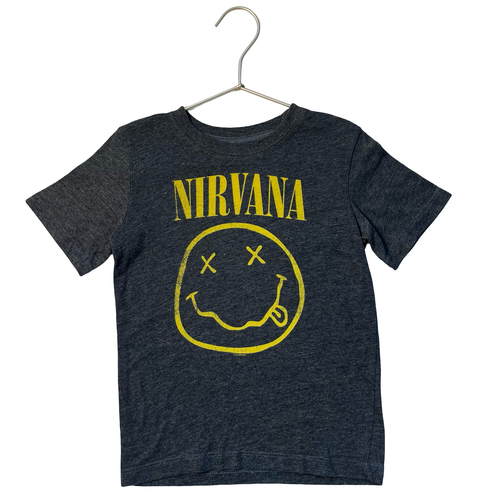 Nirvana Gray & Yellow Band T-Shirt - Size 5T