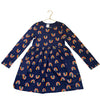 Hanna Andersson Navy Rainbow Print Dress - Size 8