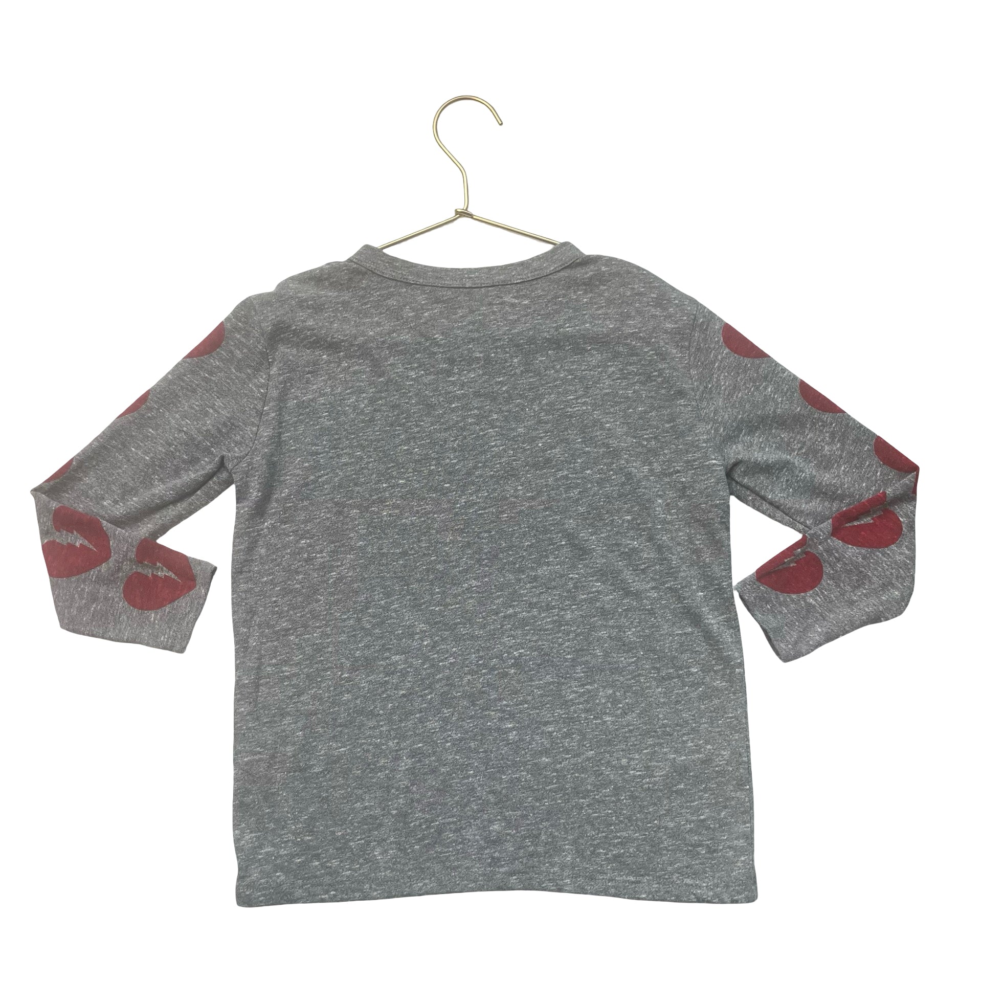 Chaser Gray 'Heart Breaker' Graphic Shirt - Size 6