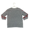 Chaser Gray 'Heart Breaker' Graphic Shirt - Size 6