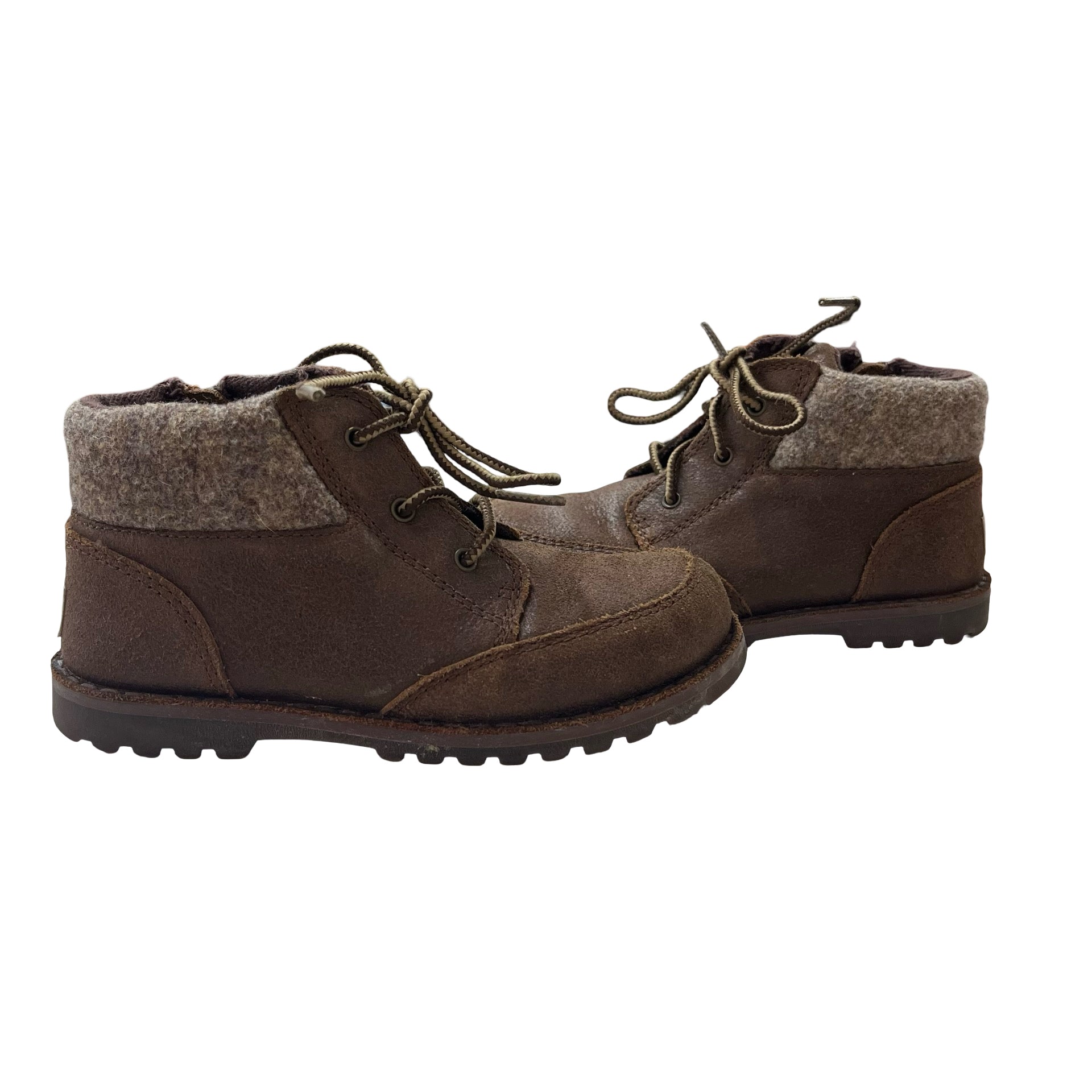 UGG Brown Leather Boots - Size 11
