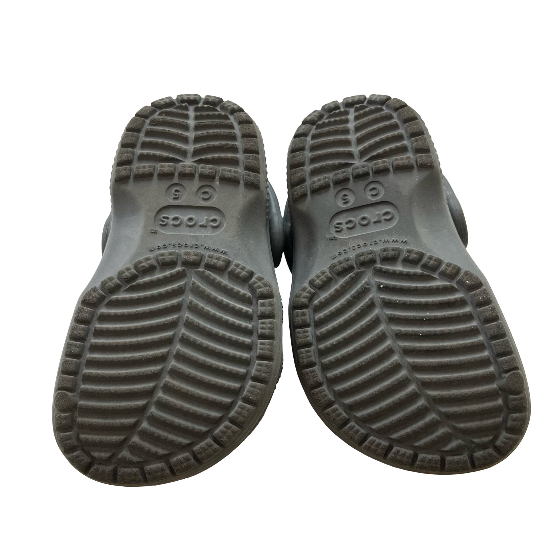 Crocs Gray Shoes - Size C5