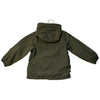 Old Navy Jersey Lined Olive Green Hoolded Field Jacket - Size 4T