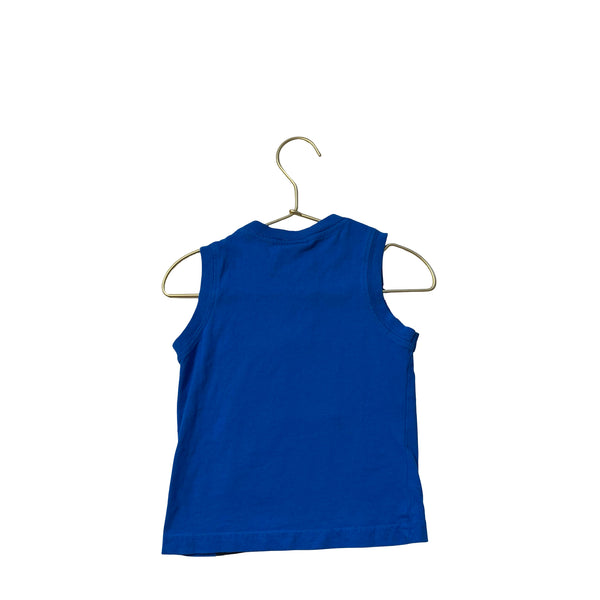 Gymboree Blue Shark Graphic Tank - Size 12-18 Mo