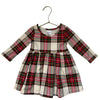Hanna Andersson Ivory & Red Tartan Plaid Dress - Size 18-24 Mo
