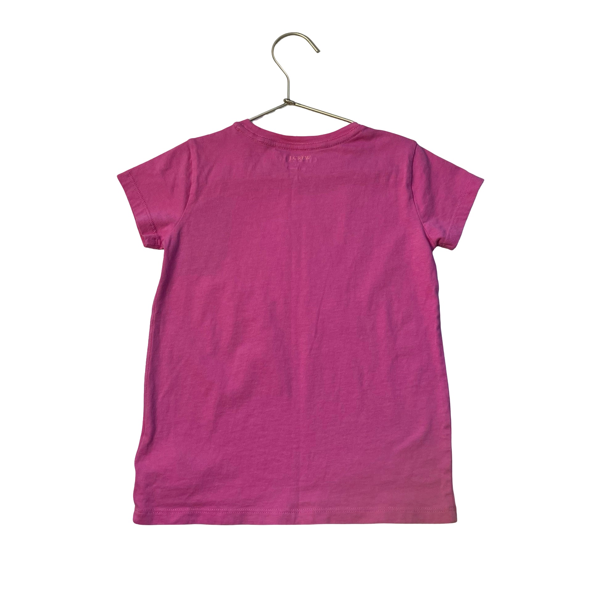 Crewcuts Pink Sequin Pizza T-Shirt - Size S 6-7
