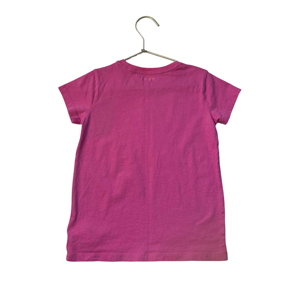 Crewcuts Pink Sequin Pizza T-Shirt - Size S 6-7