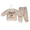 MiniOlie Blush 'On Sundays We Watch with Daddy' Football Set w Tags - 3-6 Mo