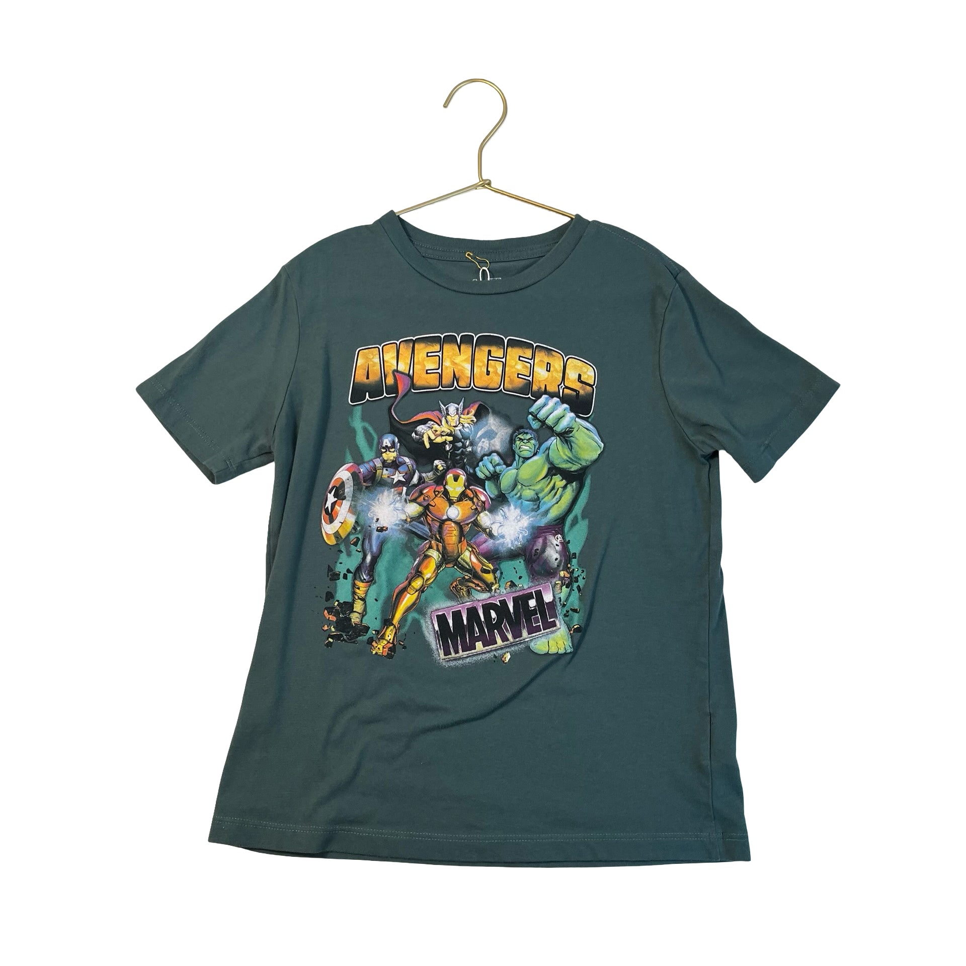 Marvel Green Avengers Tee - Size M 8