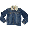 Levi's Denim Jacket, Sherpa Collar - Size 4T