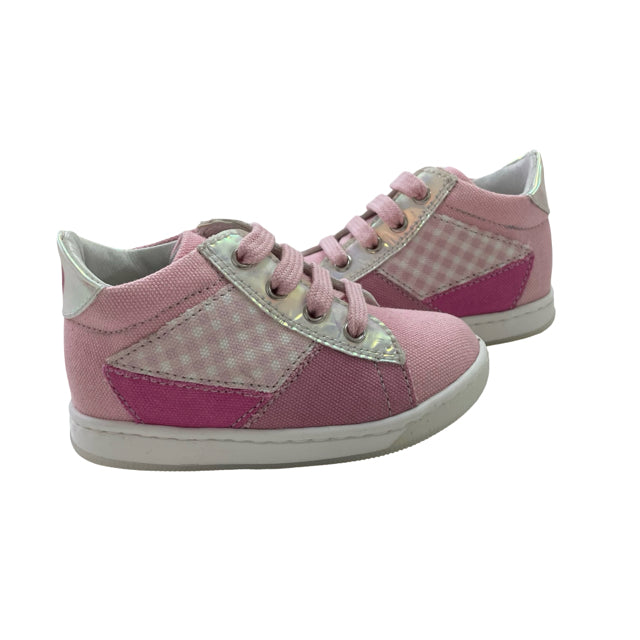 Falcotto Pink Sneakers New in Box - Size 20 (4.5)