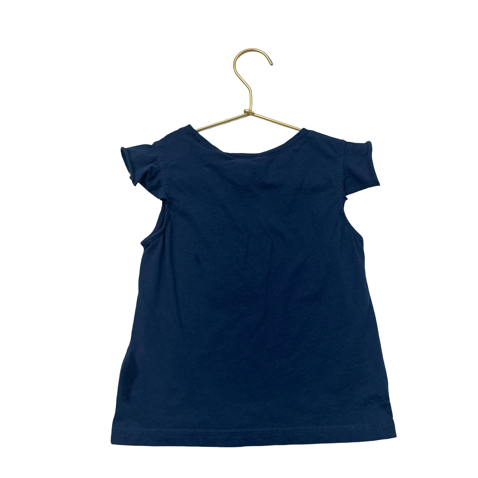 Polo Ralph Lauren Navy Nautical Graphic T-Shirt - Size 5