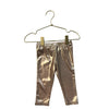 Pink Chicken Gold Metallic Leggings - Size 6-12 Mo