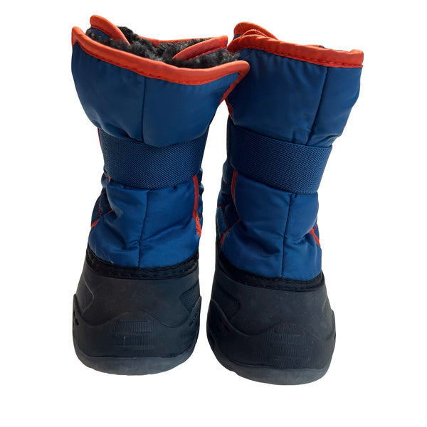 Kamik Blue & Orange Winter Boots - Size 10