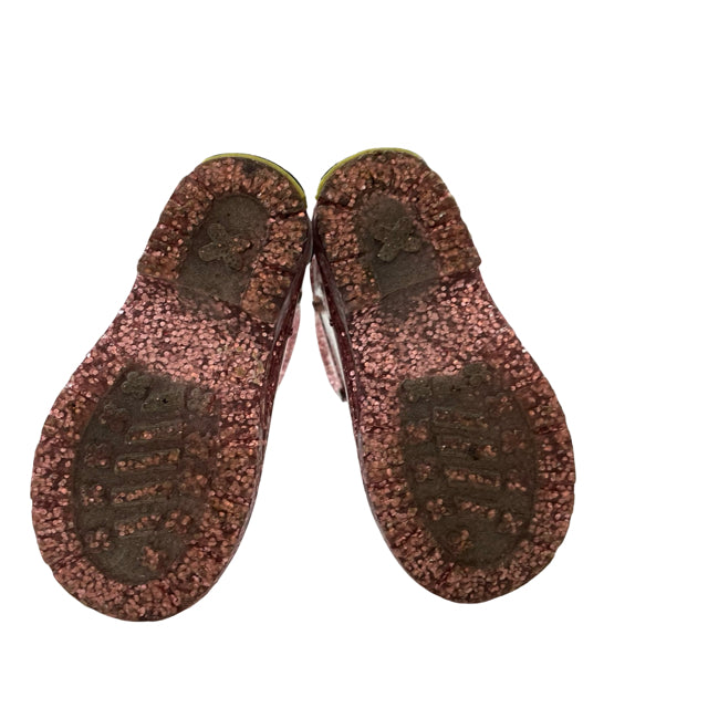 Western Chief Pink Glitter Rain Boots - Size 5