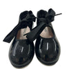 Capezio Black Patent Tap Shoes - Size 8.5 Wide