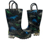 Western Chief Dino Print Light-Up Rain Boots - Size 6