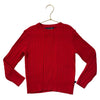 Brooks Brothers Red Cotton Cable-Knit Sweater - Size 6Y