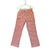 Mini Boden Red & Ivory Striped Pants - Size 7