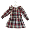 Baby Gap Tartan Plaid & Gold Metallic Dress - Size 4