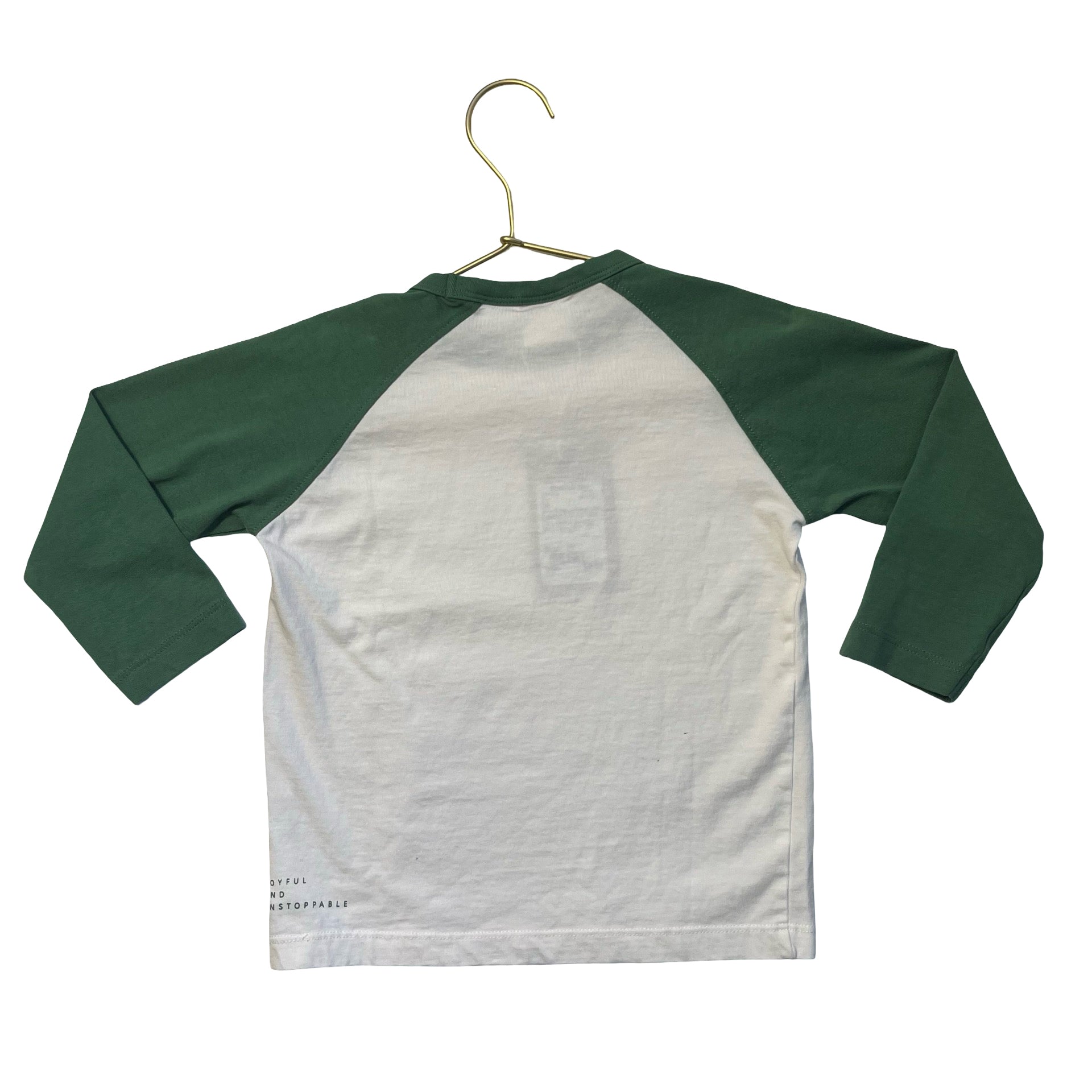 Zara Green & Ivory Shirt - Size 3