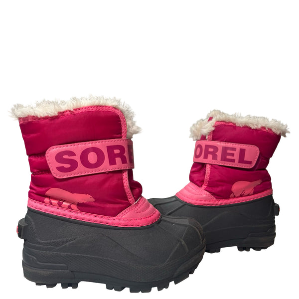Sorel Pink Winter Boots - Size 9