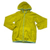 Lands' End Chartreuse Hooded Lightweight Windbreaker Jacket - Size L 6X
