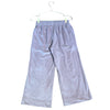 Zella Pale Pink Velour Wide-Leg Pants - Size M 8-10