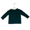 Hanna Andersson Green Shirt - Size 6-12 Mo