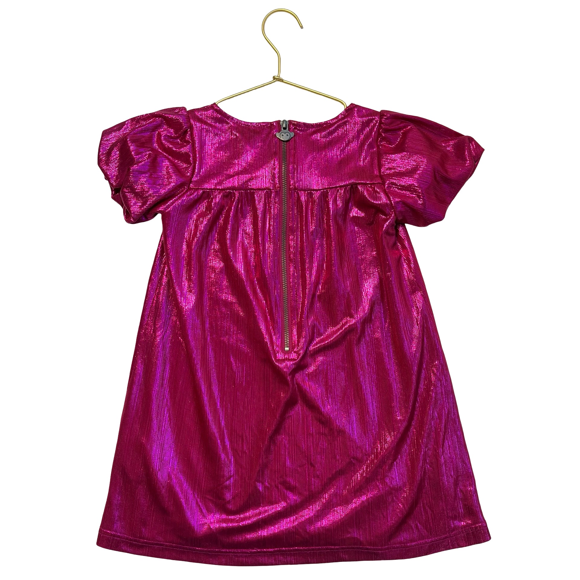 Appaman Raspberry Pink Metallic Dress - Size 7