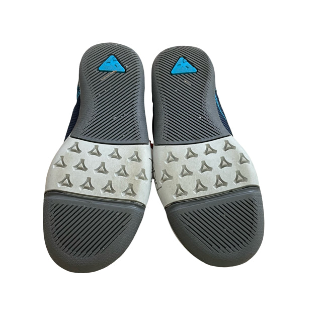 Plae Navy Velcro Mid-Top Sneakers - Size 13.5