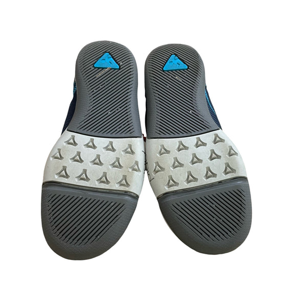 Plae Navy Velcro Mid-Top Sneakers - Size 13.5