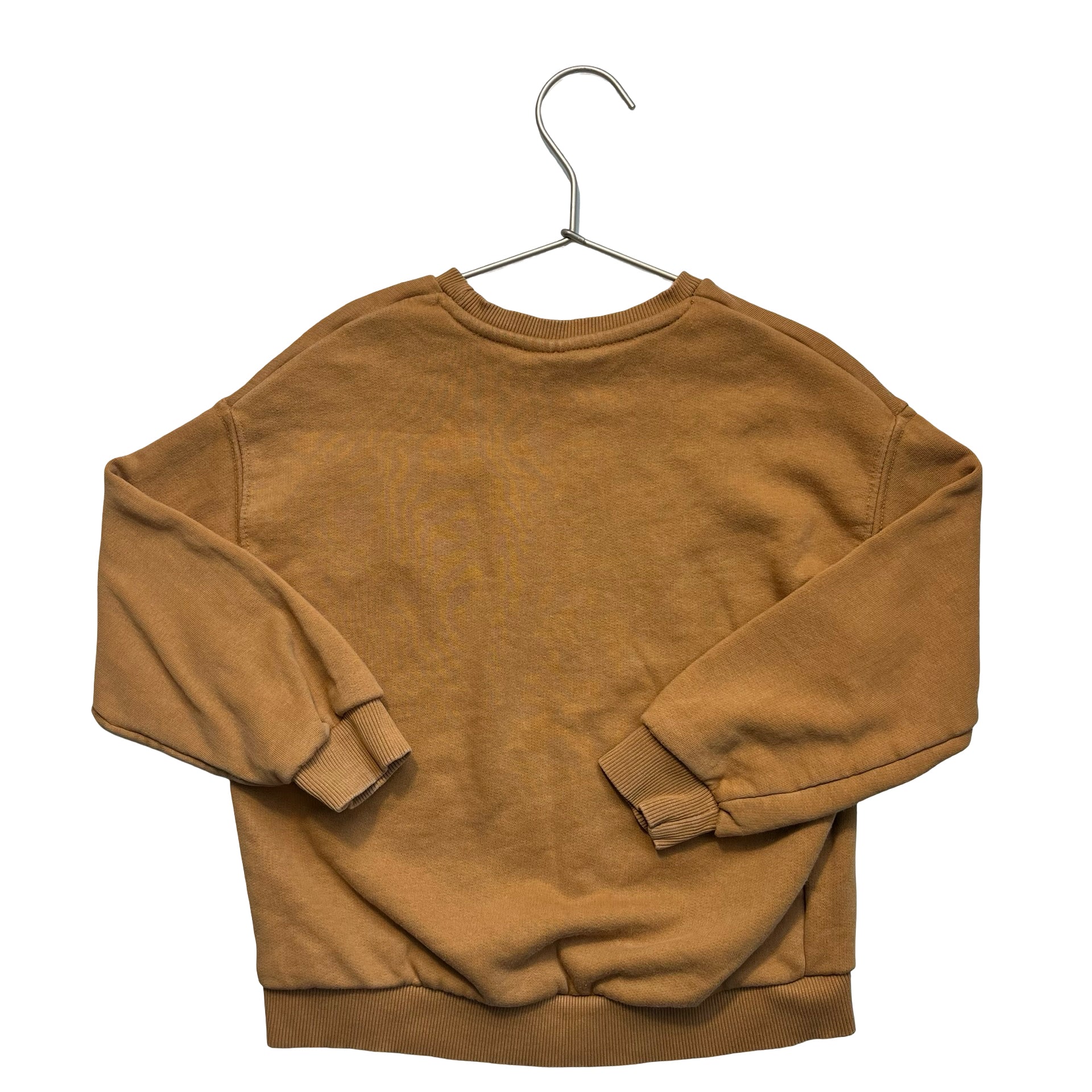 Zara Medium Brown 'NY' Sweatshirt - Size 5-6